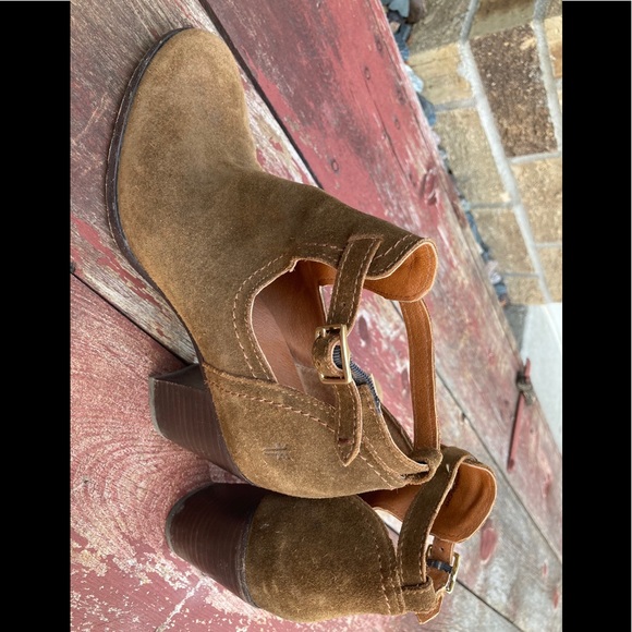 🍄🍀Frye Meghan Suede Shootie Booties - Picture 10 of 11